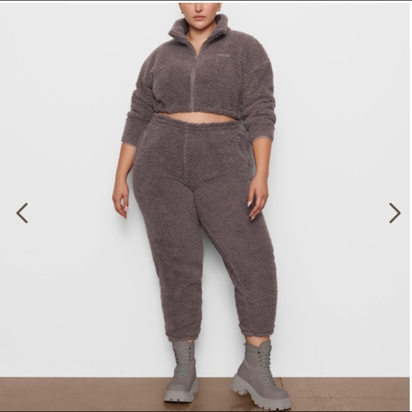 SKIMS Pants - SKIMS Women's Teddy Jogger Plus Size 4X NWT